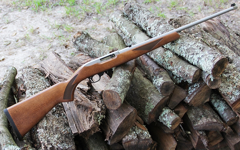 Ruger 10/22 Birch Wood and Stainless