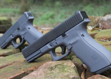 Full And Two-Tone Grey GLOCKs Left