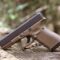Two-Tone FDE GLOCK Left Featured