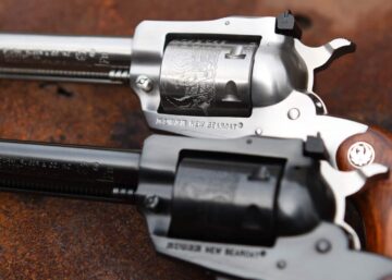 Stainless and blue Ruger Bearcat