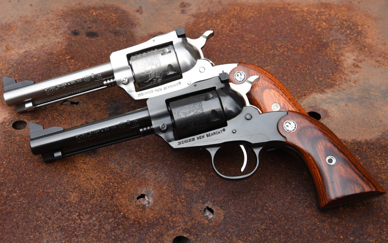 Stainless and Blue Ruger Bearcats